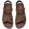 CLARKS  MENS  SANDAL - BEESWAX LEATHER